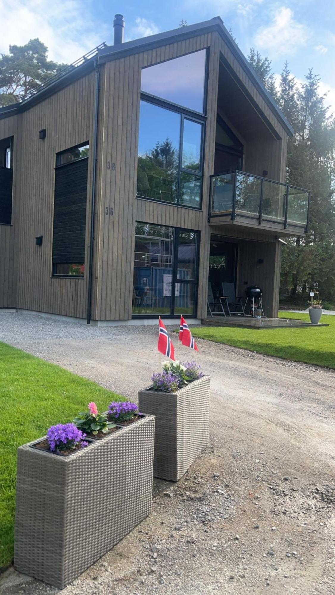 Egersund Overnatting Tengsastranda Esterno foto
